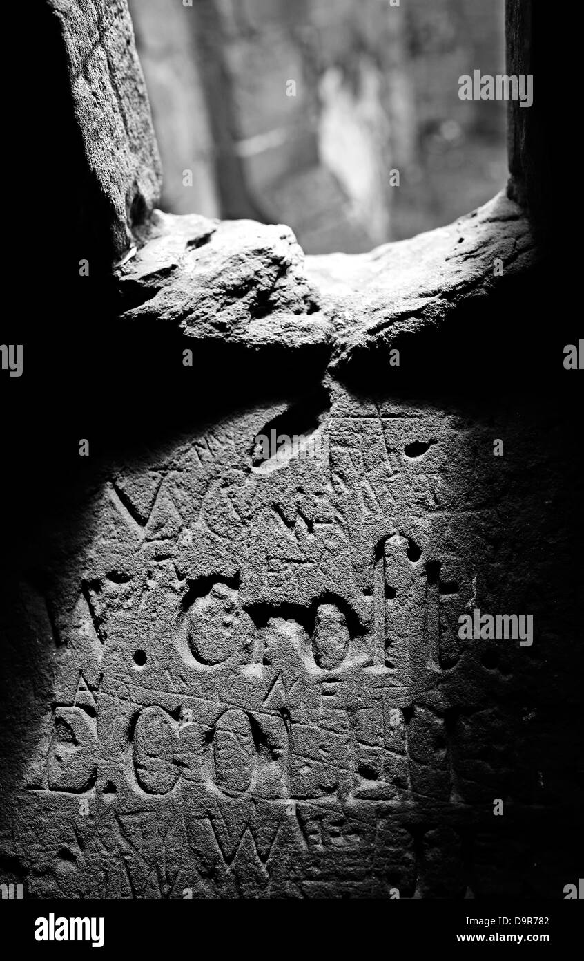 ancient graffiti Stock Photo Alamy