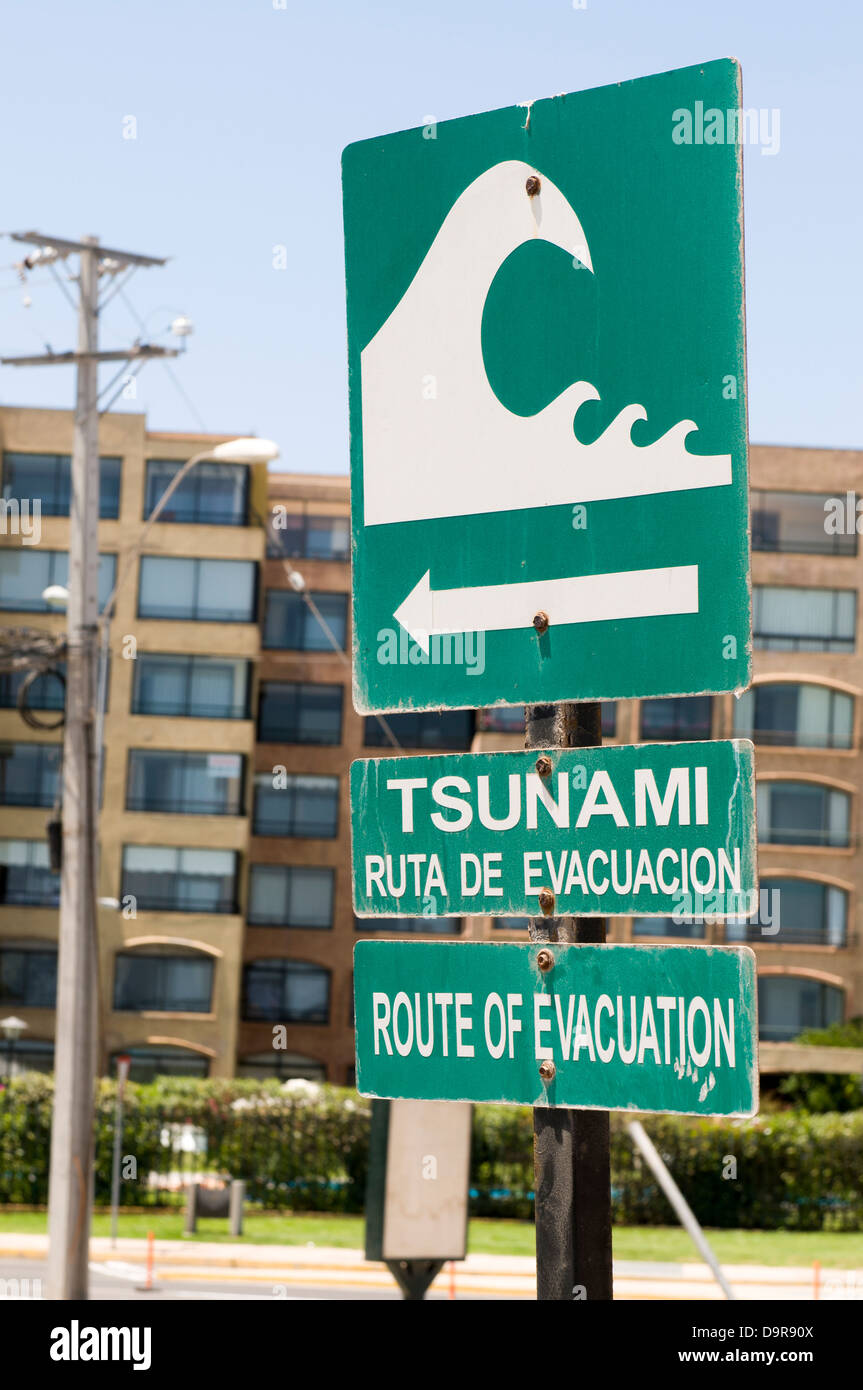 Tsunami la serena chile