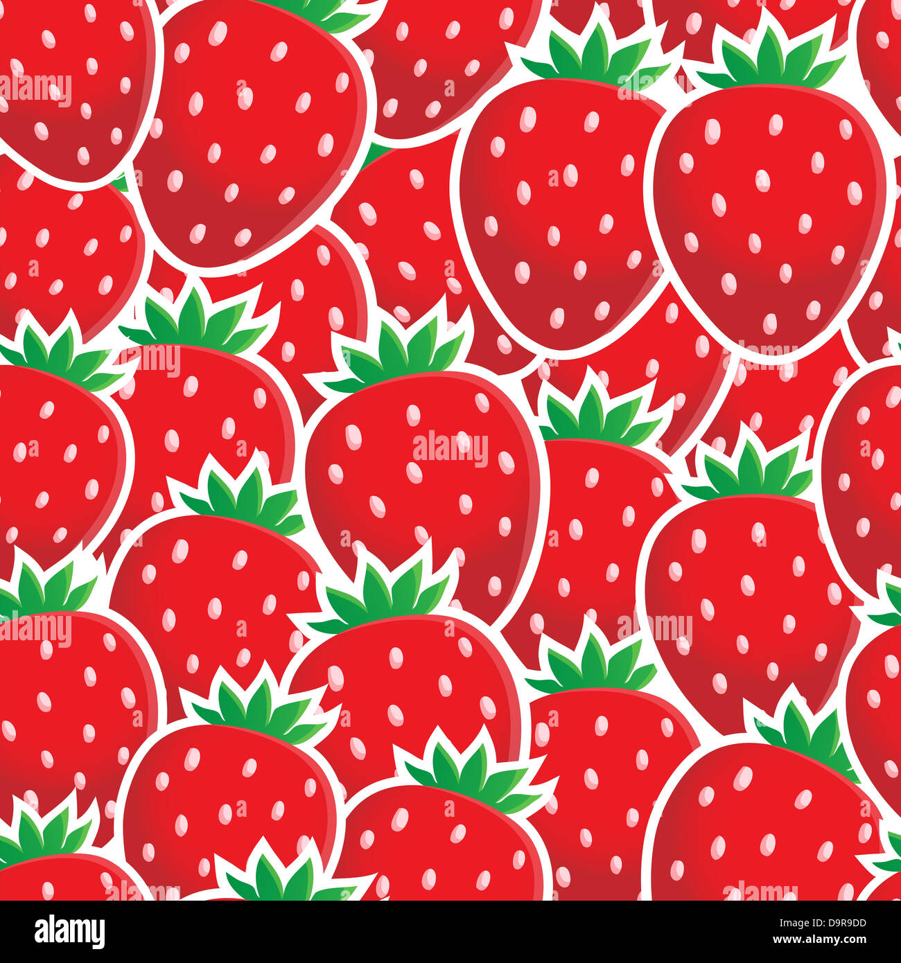Seamless background fruit theme 4 - picture illustration Stock Photo ...