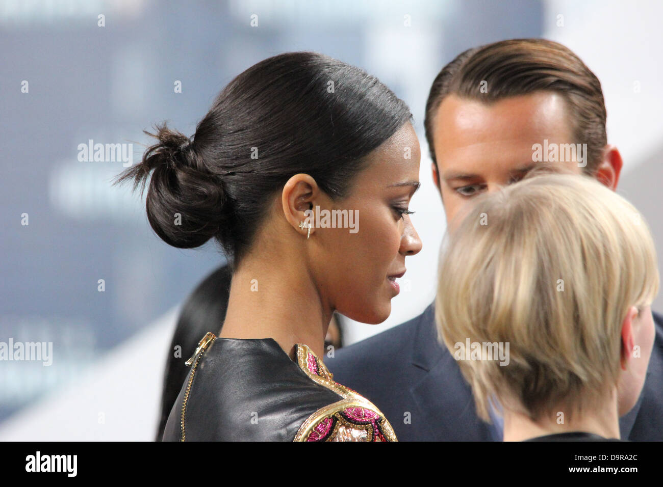 Zoe Saldana - Germany premiere of 'Star Trek Into Darkness' at CineStar
