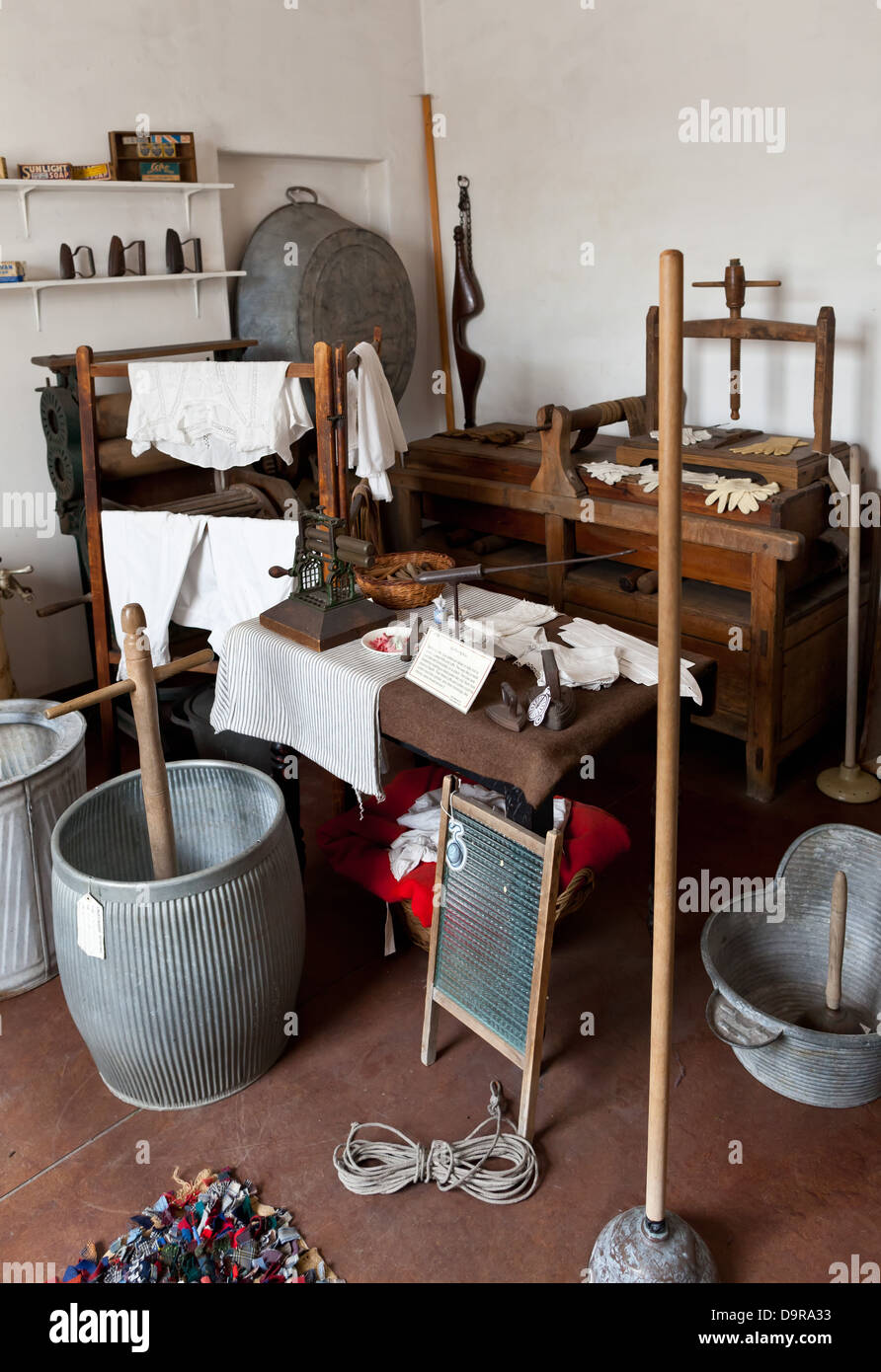 Lincoln Victorian washhouse exhibition at the Museum of Lincolnshire