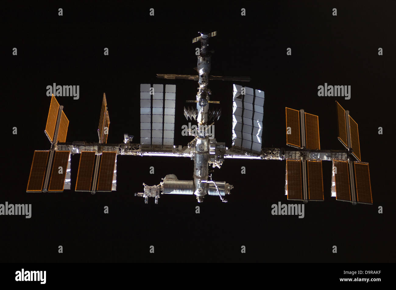 During STS-128, Space Shuttle Atlantis approached the International ...