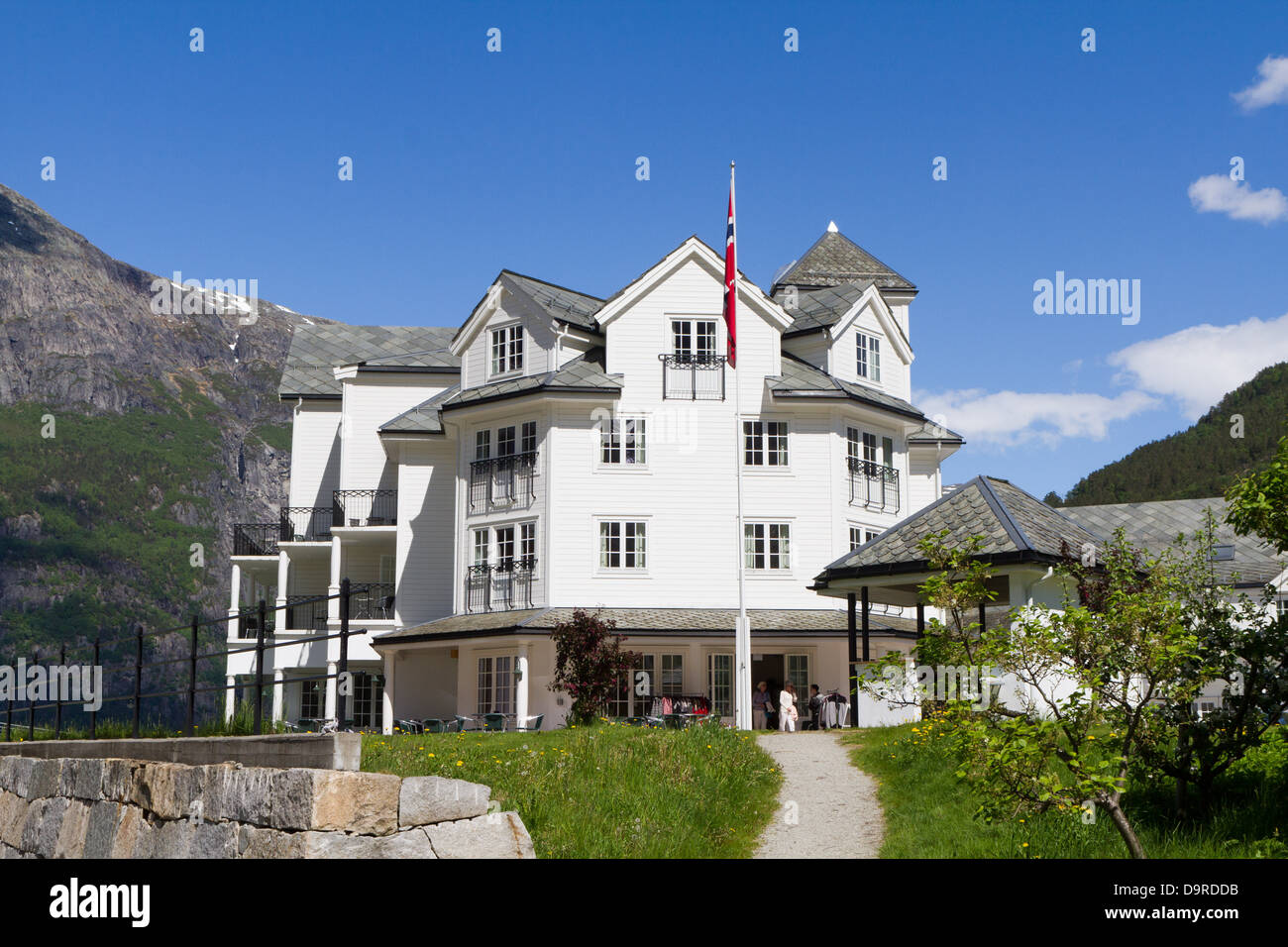 House in Norway Stock Photo