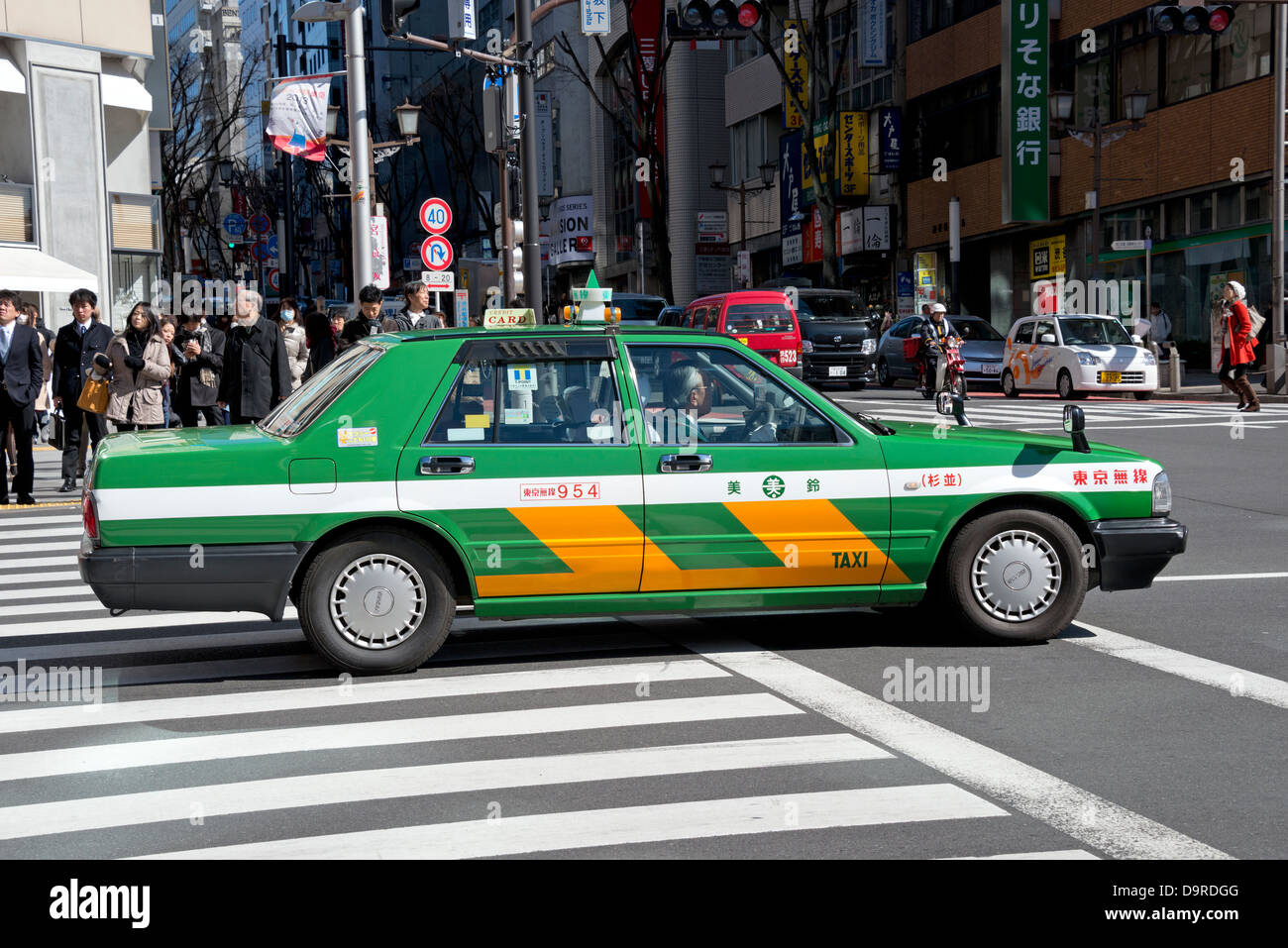 Japanese Taxi High Resolution Stock Photography and Images Alamy