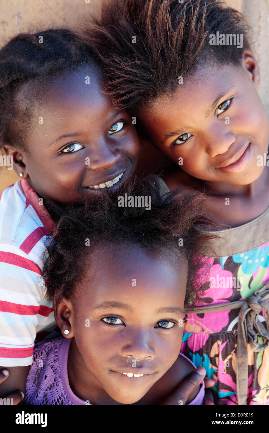 Children South Africa Stock Photo Alamy