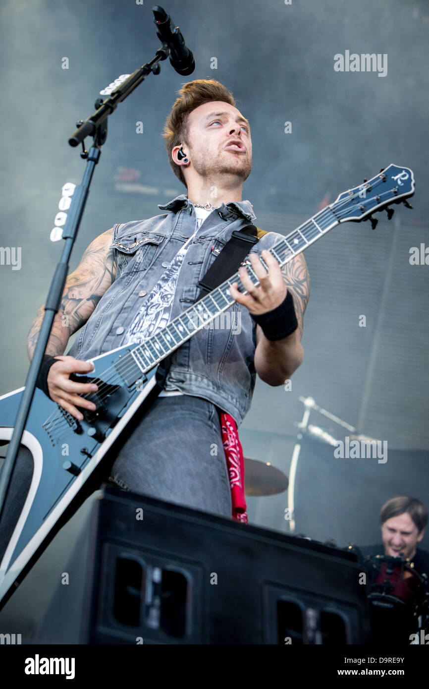 Matthew Tuck of Band Bullet for My Valentine Editorial Stock Photo - Image  of british, performs: 144950018