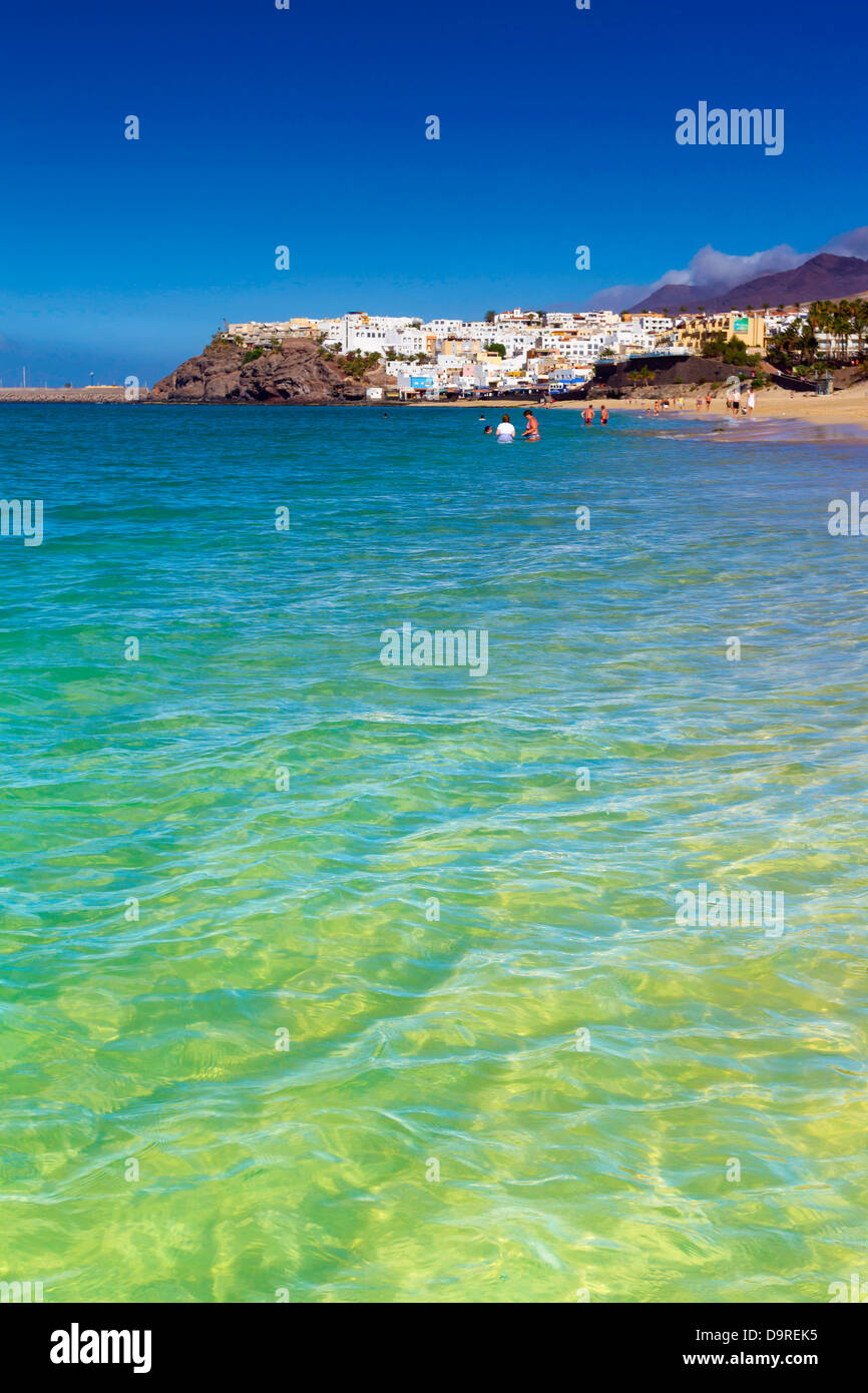 Beautifulwater in Morro Jable, Fuerteventura Stock Photo