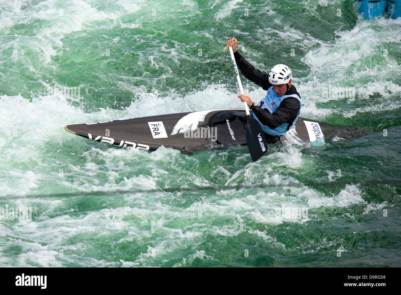 Canoe Slalom Canadian c1 Stock Photo Alamy