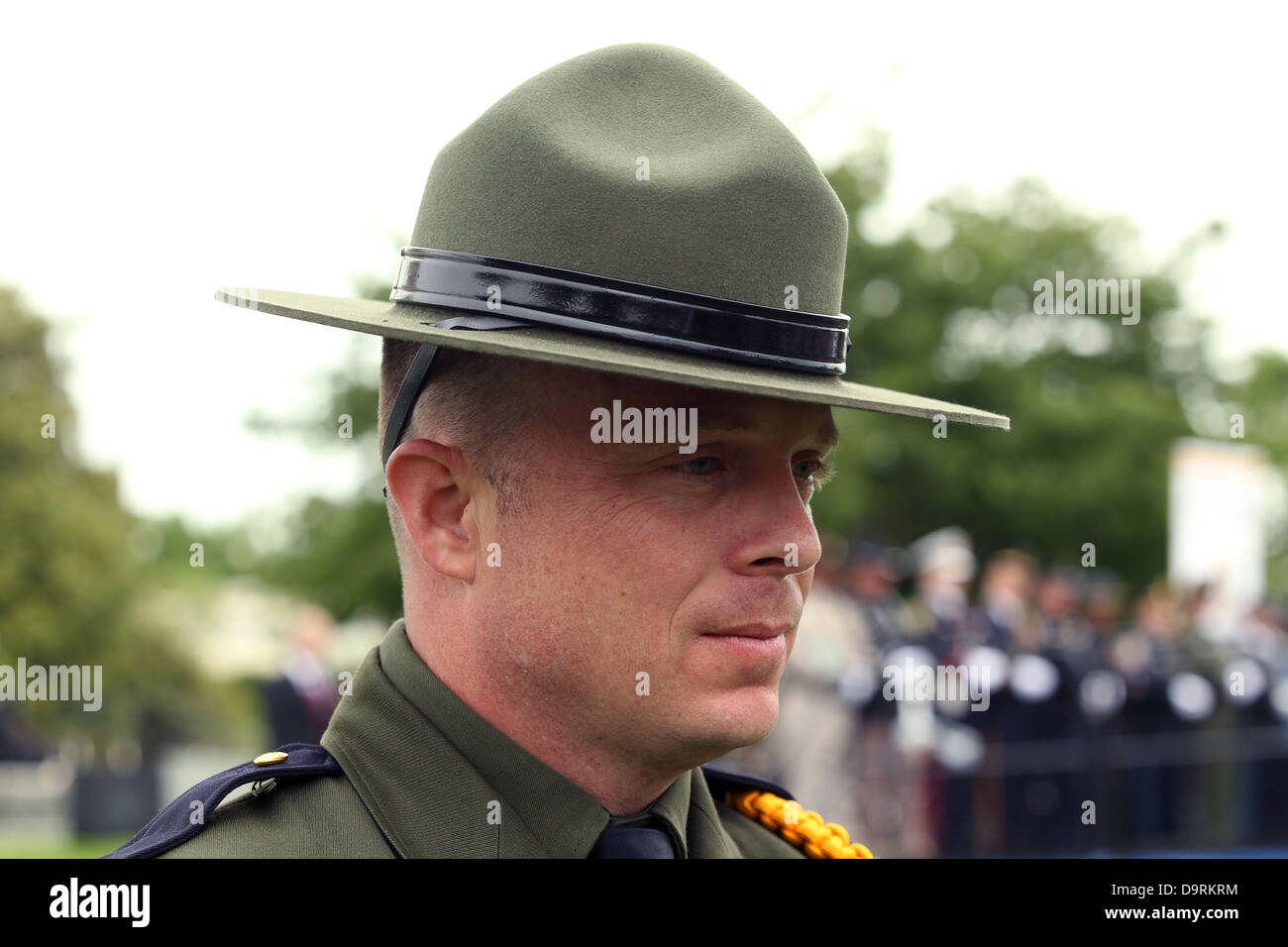 009 Police Week 2013 32nd National Peace Officers Memorial Service. Stock Photo