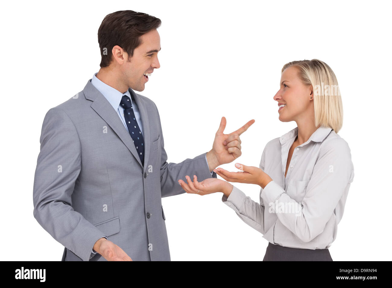 Young Business People Meet Each Other Stock Photo Alamy young-business-people-meet-each-other-stock-photo-alamy