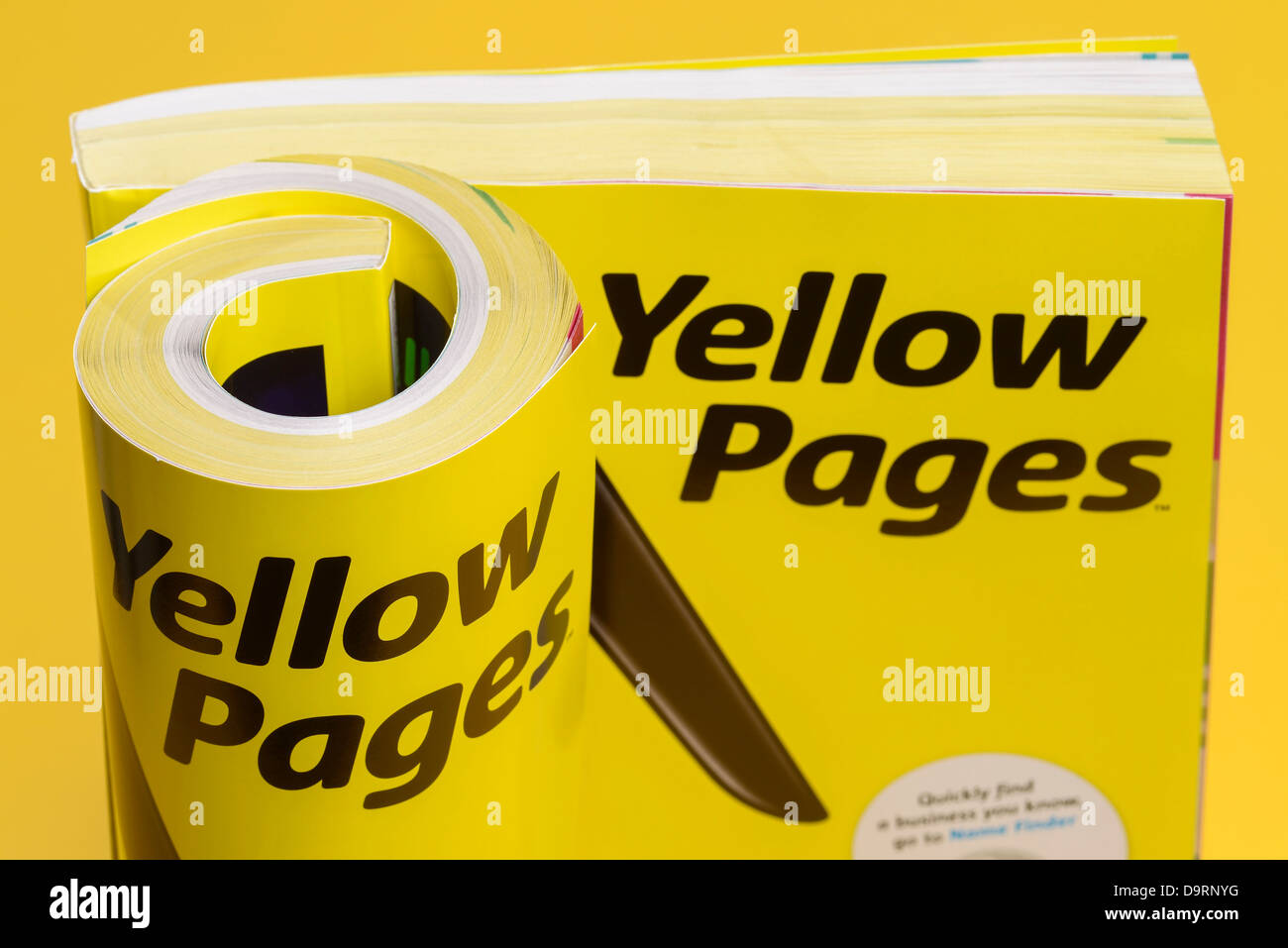 UK Yellow pages phone book Stock Photo, Royalty Free Image: 57685140 ...