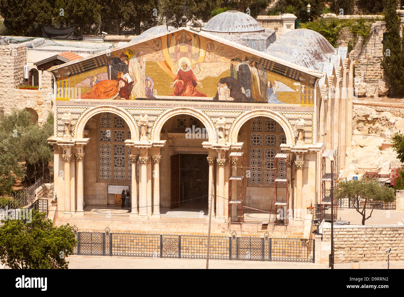 Israel Jerusalem Old City Mount of Olives Basilica of the Agony or