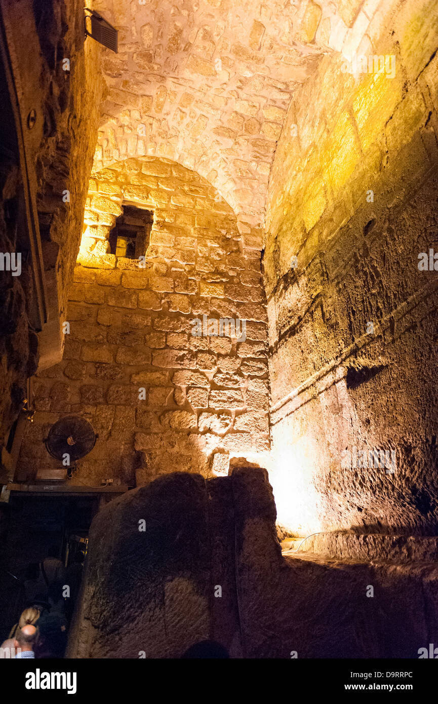 Tunnels Under Temple Mount Jerusalem