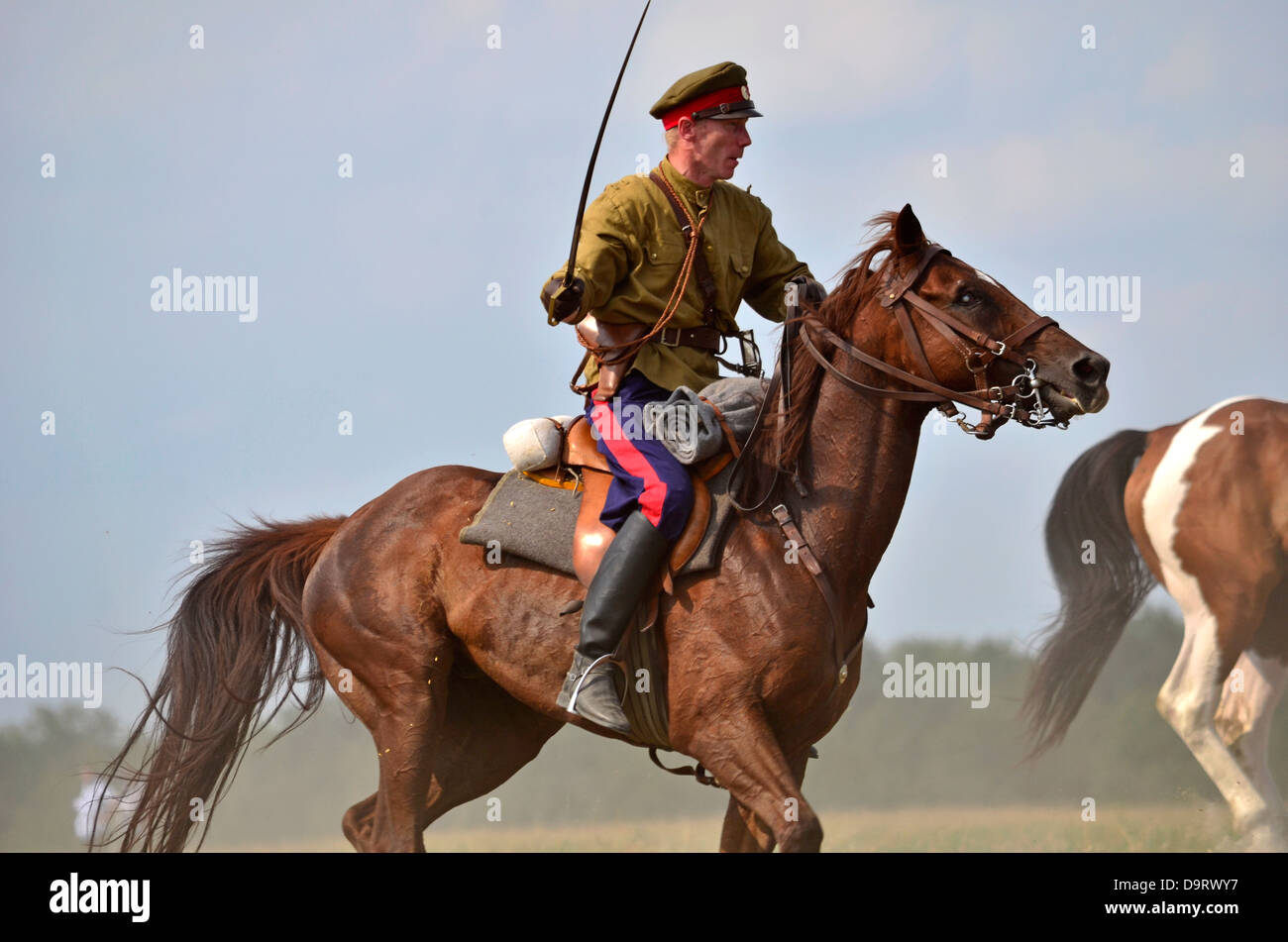 The annual staging / reconstruction of the battle of Komarow in 1920