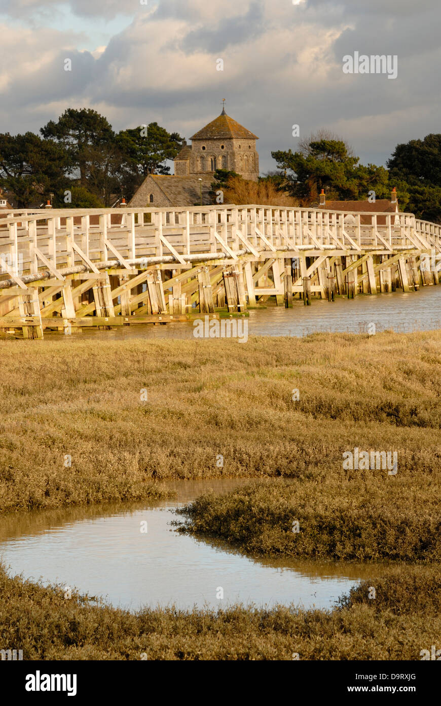 The Old Toll Bridge across the River Adur ShorehamBySea, West