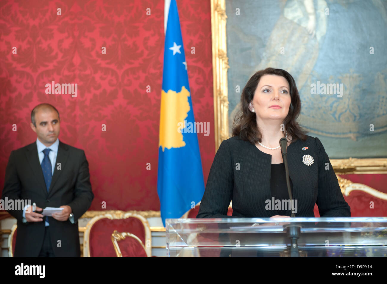 president-of-kosovo-atifete-jahjaga-during-her-visit-to-vienna-stock