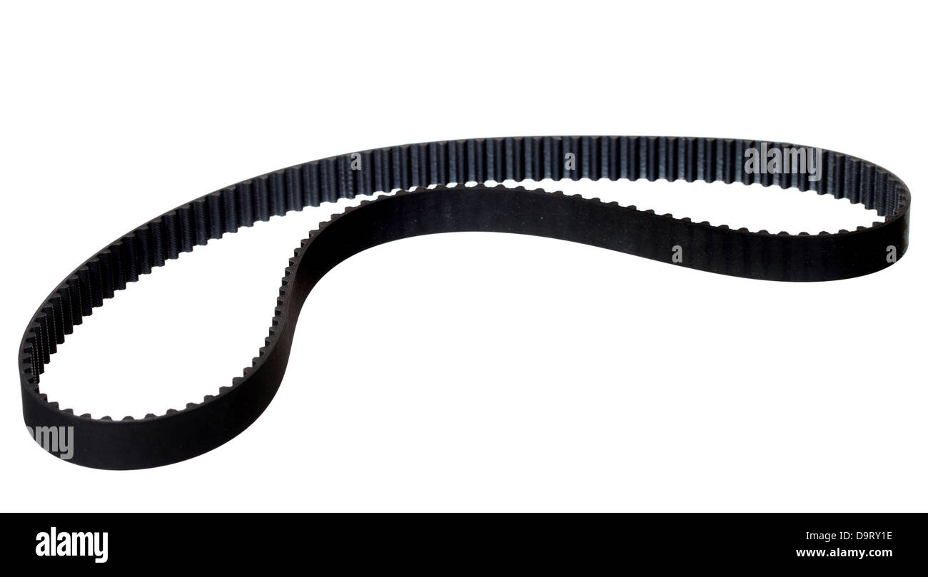 belt car engine timing belt isolated on white background Stock Photo Alamy