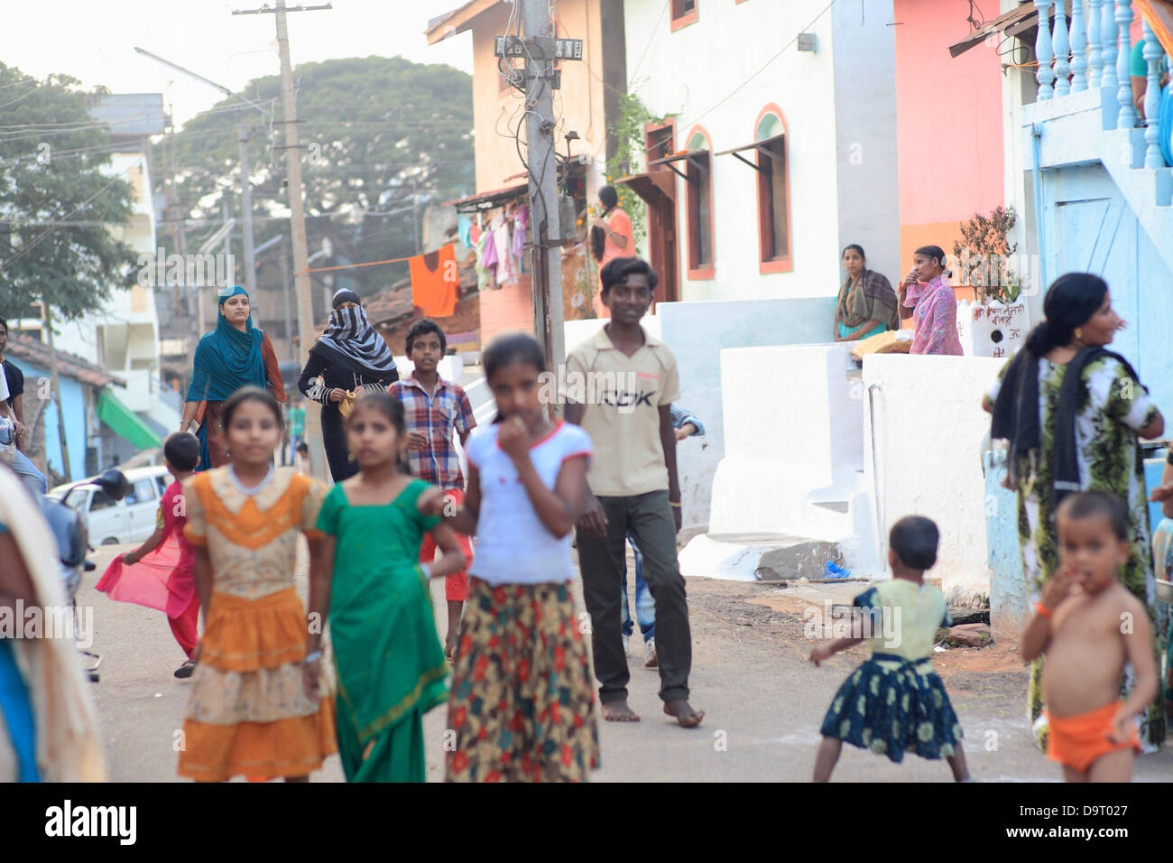 Nov 28, 2012 Dharwad, Karnataka, India Slum neighbourhood at
