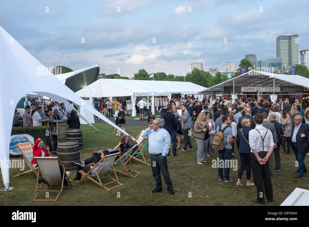 Taste London Festival in Regents Park Stock Photo Alamy