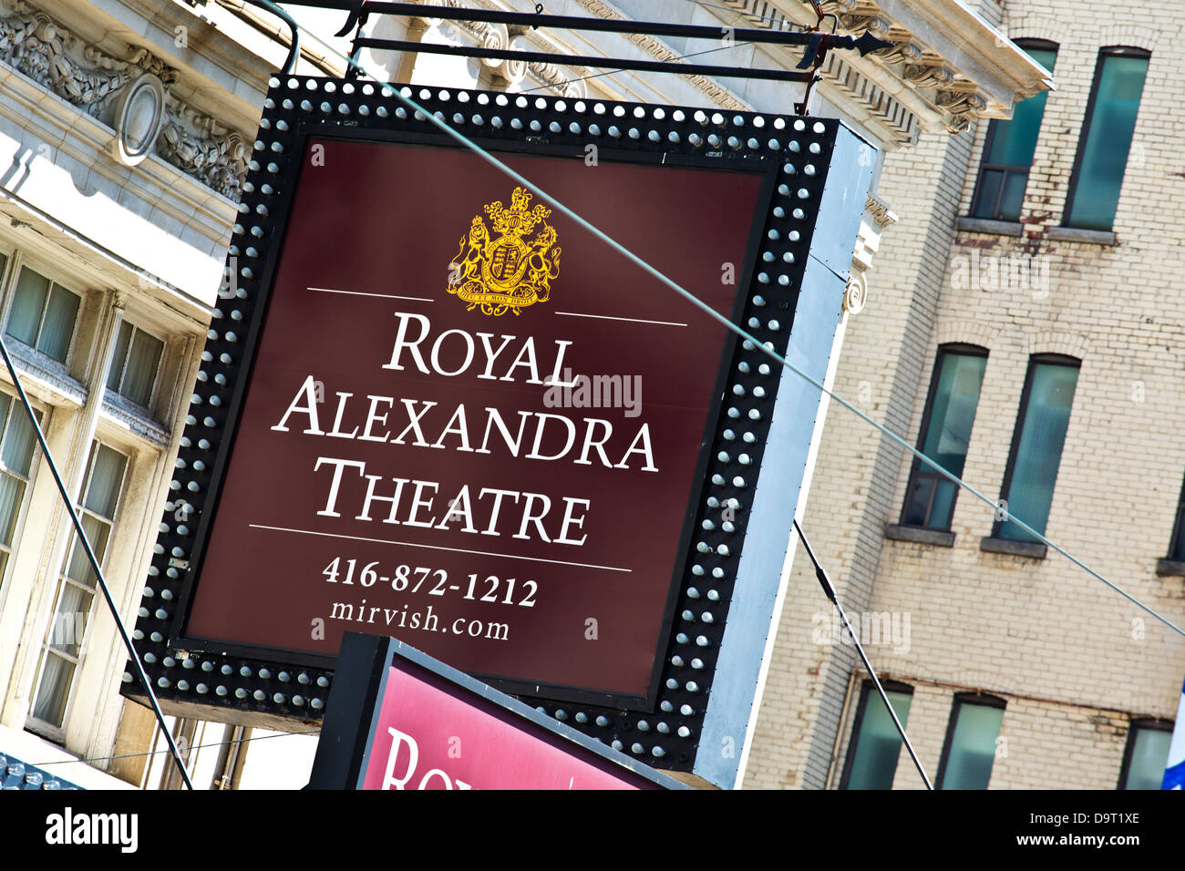 Toronto Ontario Canada Royal Alexandra Theater Stock Photo