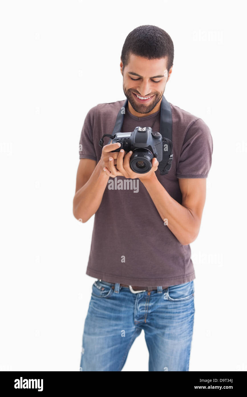 Camera around neck hires stock photography and images Alamy