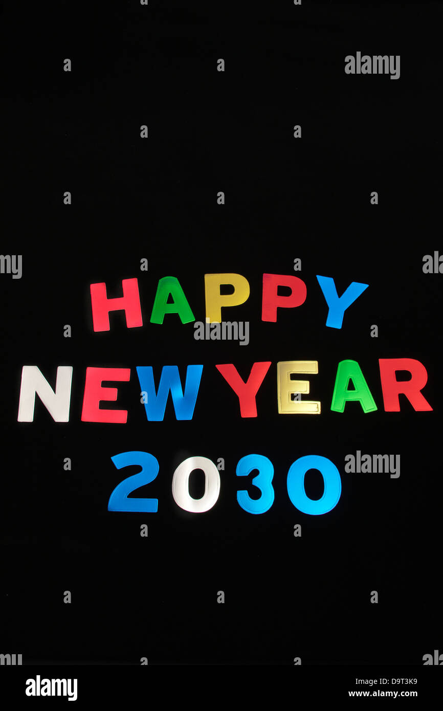 HAPPY NEW YEAR 2030 Stock Photo: 57692749 - Alamy