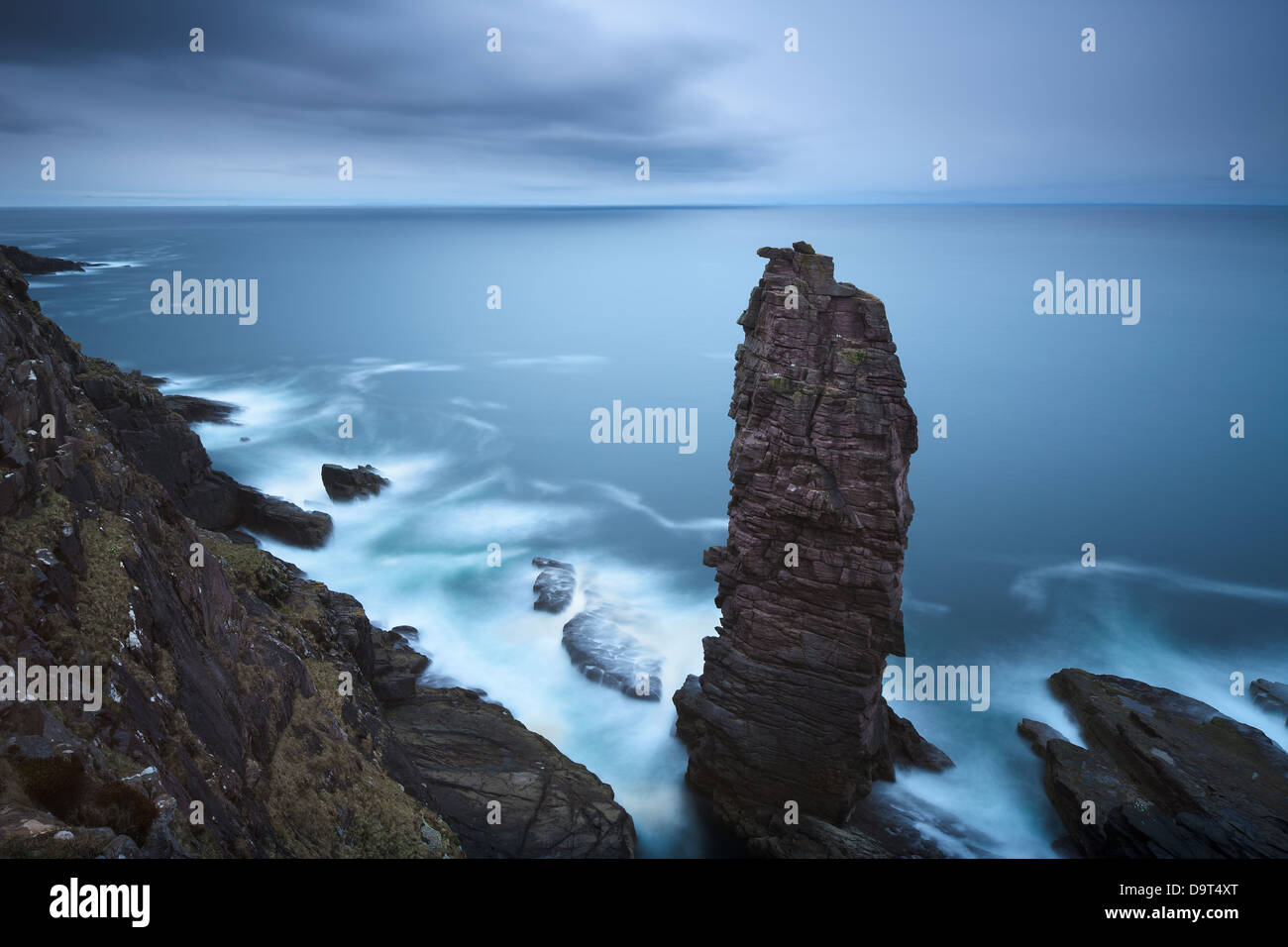 the Old Man of Stoer, Sutherland, Scotland, UK Stock Photo