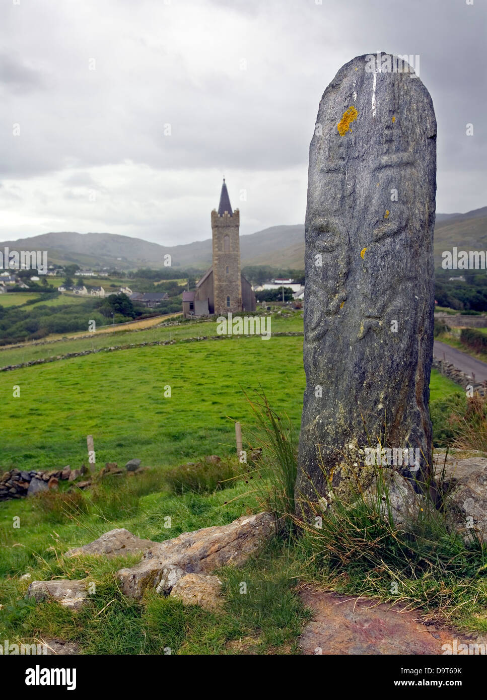 Glencolumbkille, County Donegal , Ireland, Europe. Stock Photo
