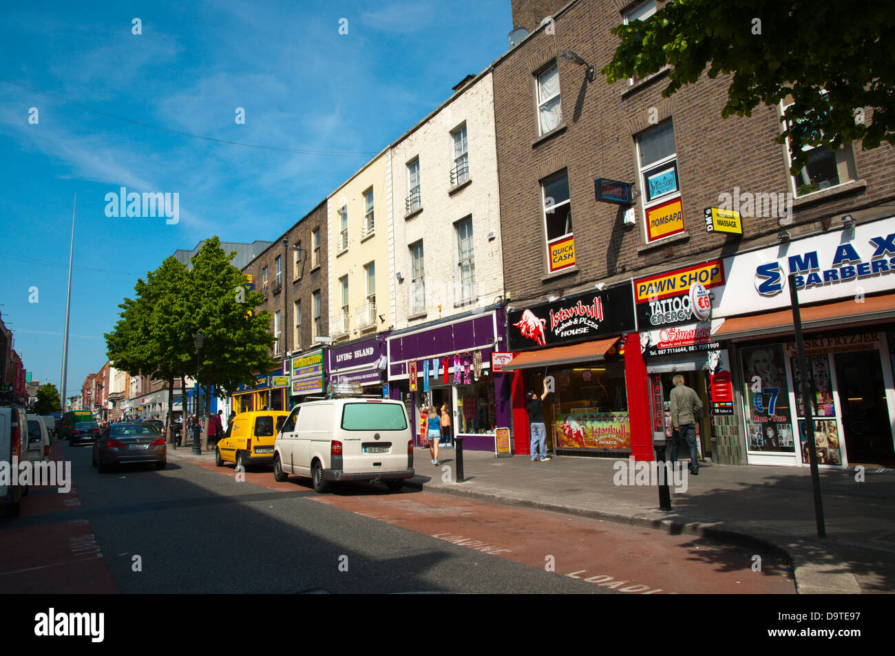 Talbot Street central Dublin Ireland Europe Stock Photo