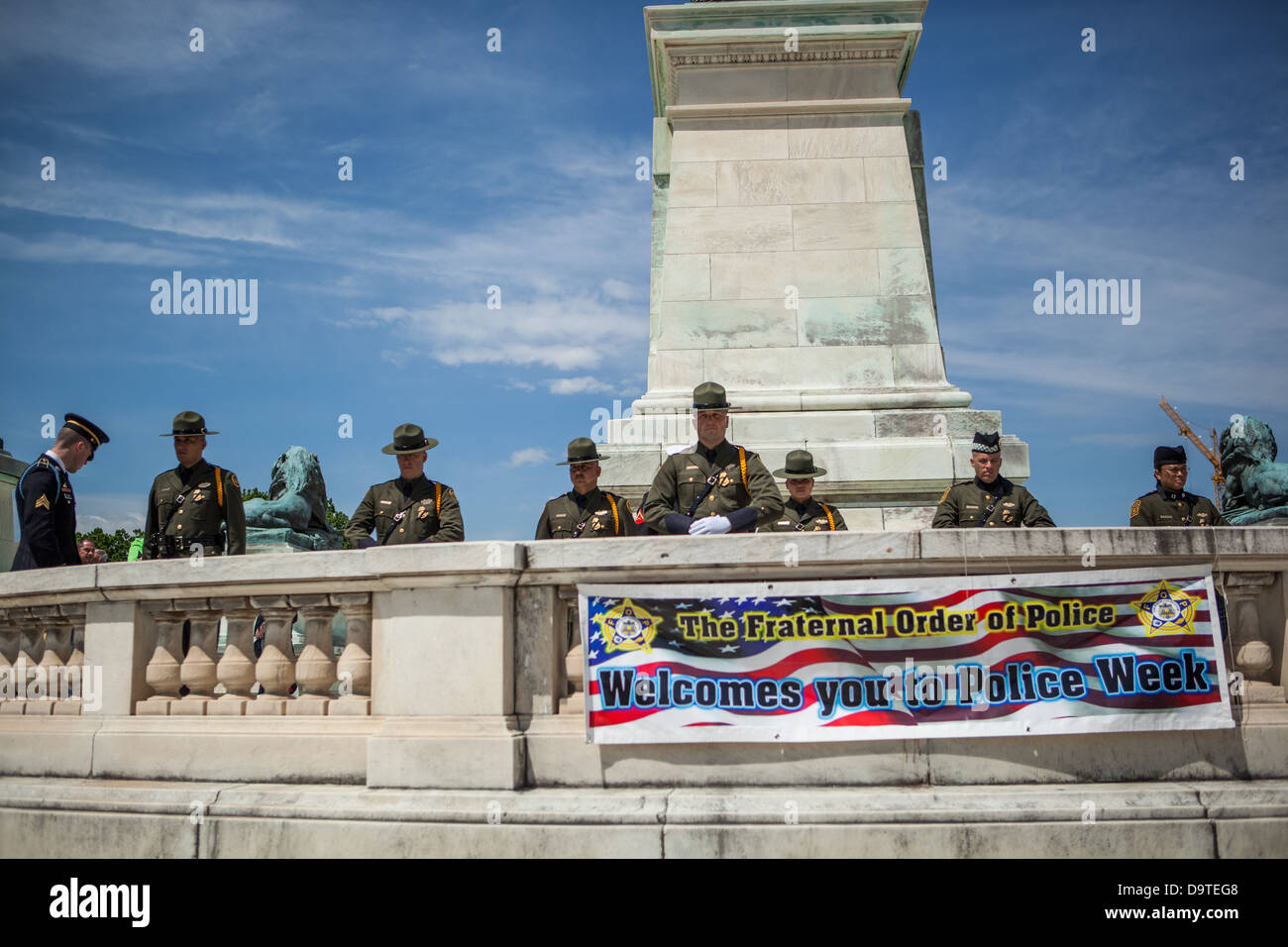 BP Drill Team 08. Stock Photo