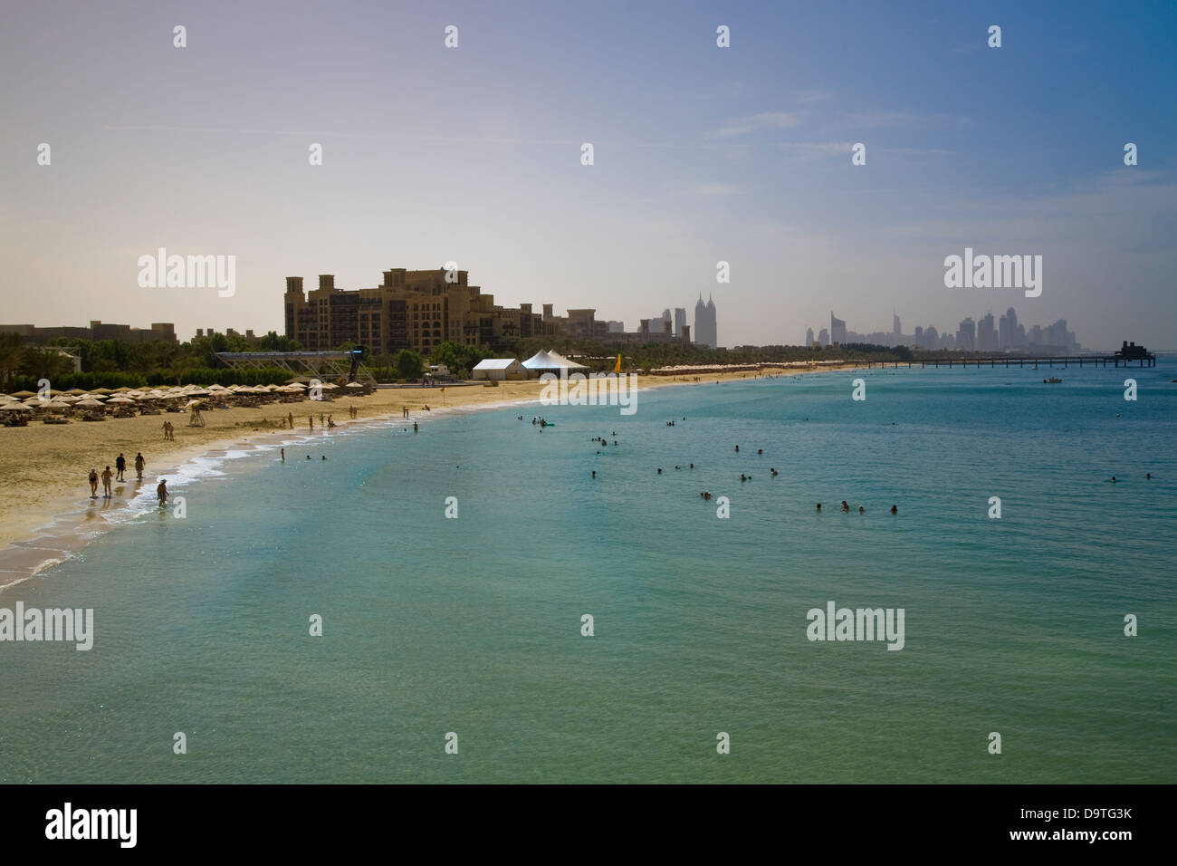 Dubai's whitesand beaches and crystalclear turquoise waters draw