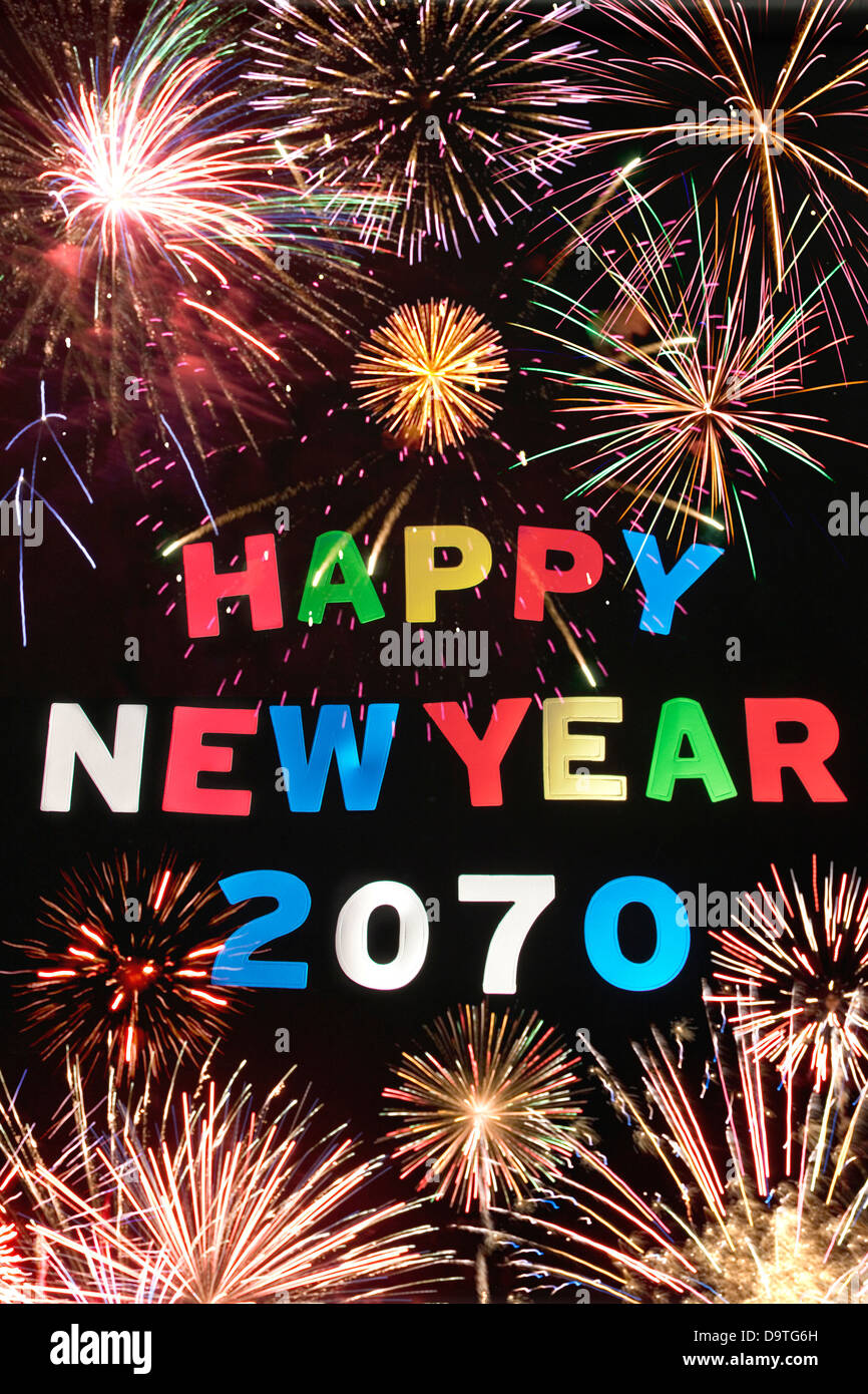 Happy New Year 2070 D9TG6H 