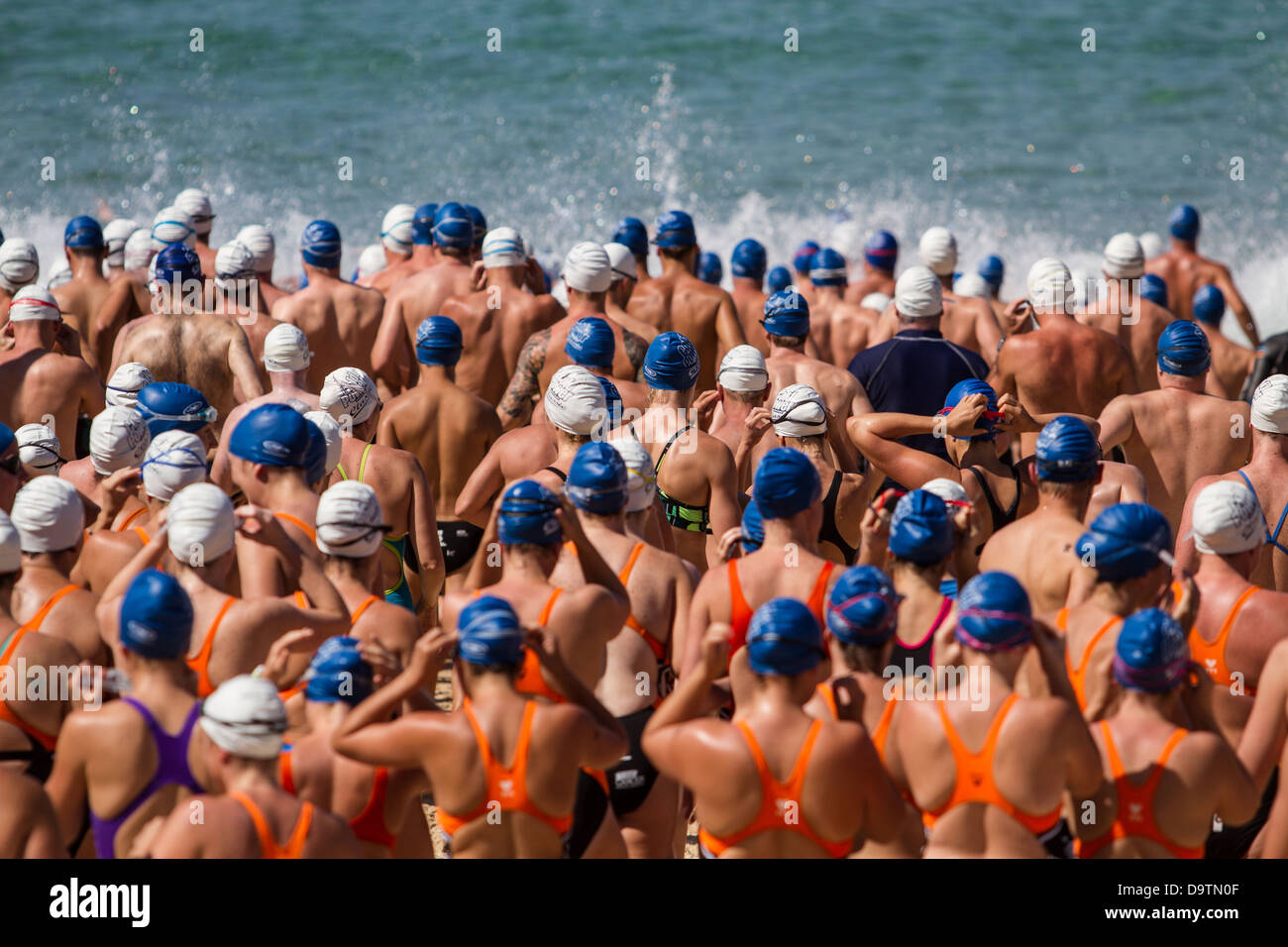 Ocean swim race hi-res stock photography and images - Alamy