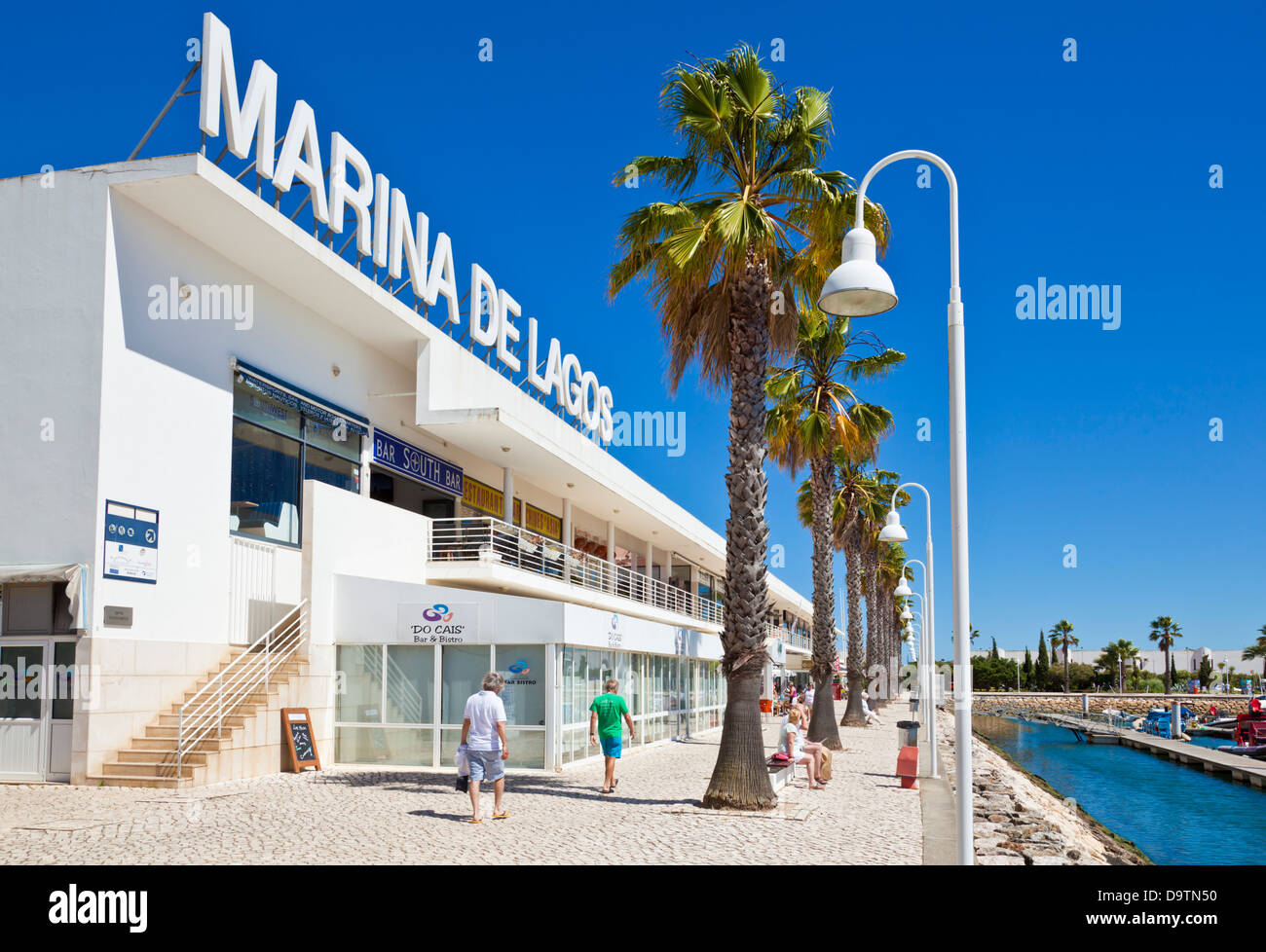 Marina de Lagos Algarve Portugal EU Europe Stock Photo