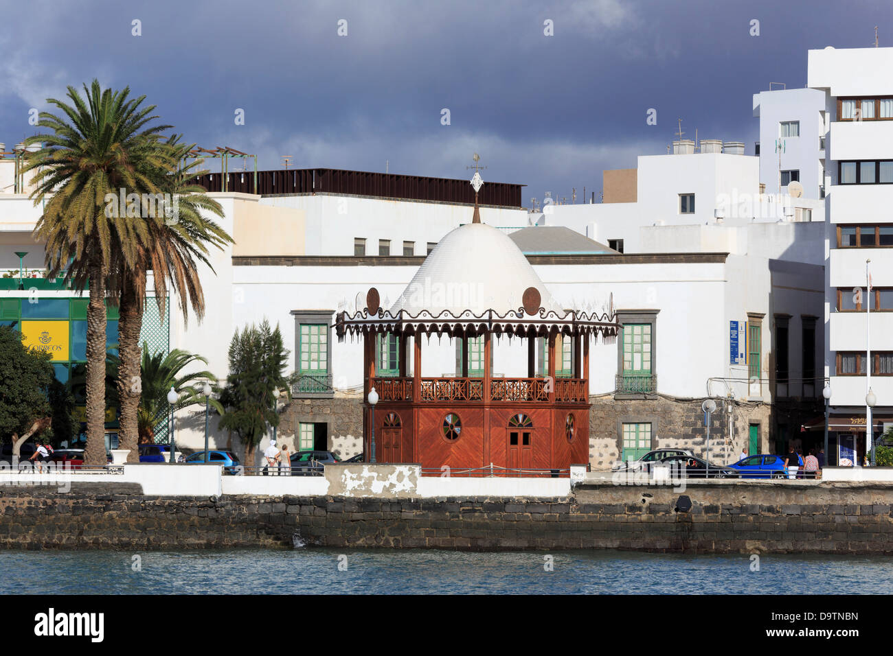 Spain, Canary islands, Lanzarote island, Arrecife, Music Pavilion on