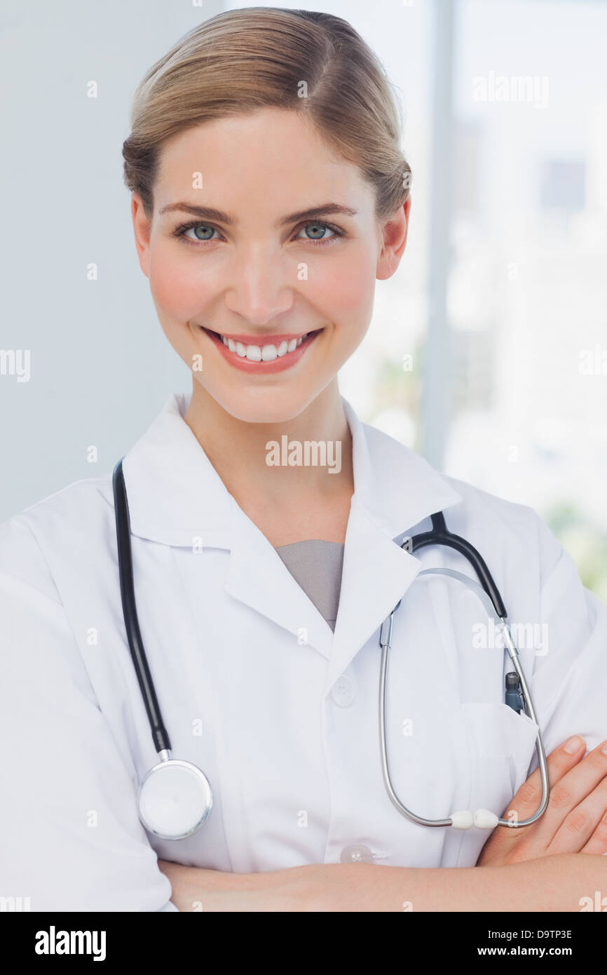 Cheerful nurse hi-res stock photography and images - Alamy
