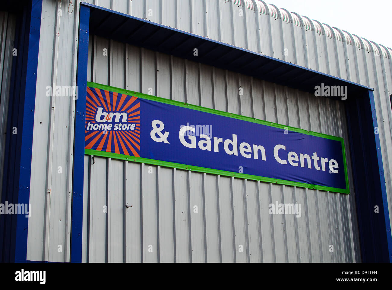 B & M home store and garden centre Stock Photo