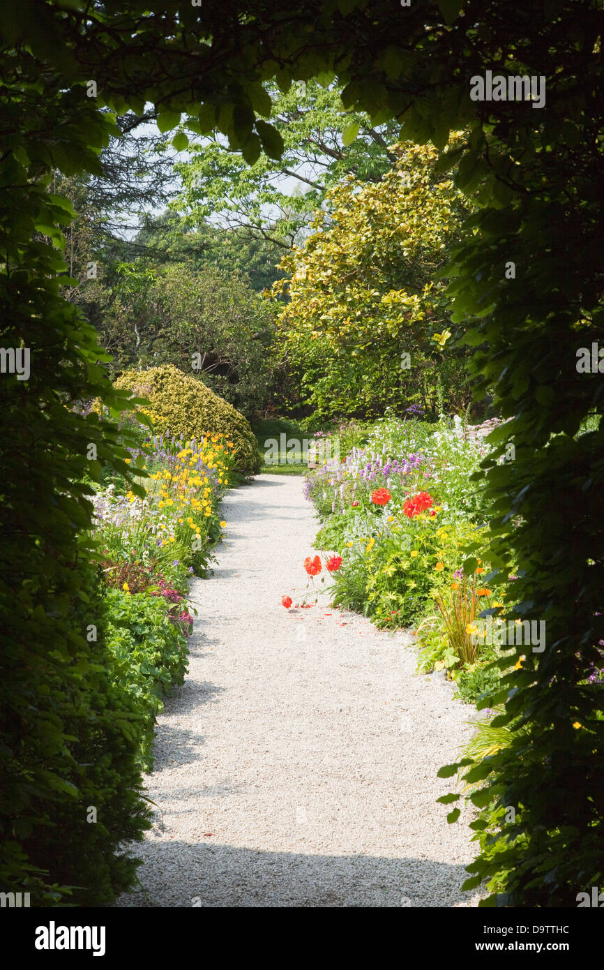 Mount usher gardens;Ashford county wicklow ireland Stock Photo Alamy