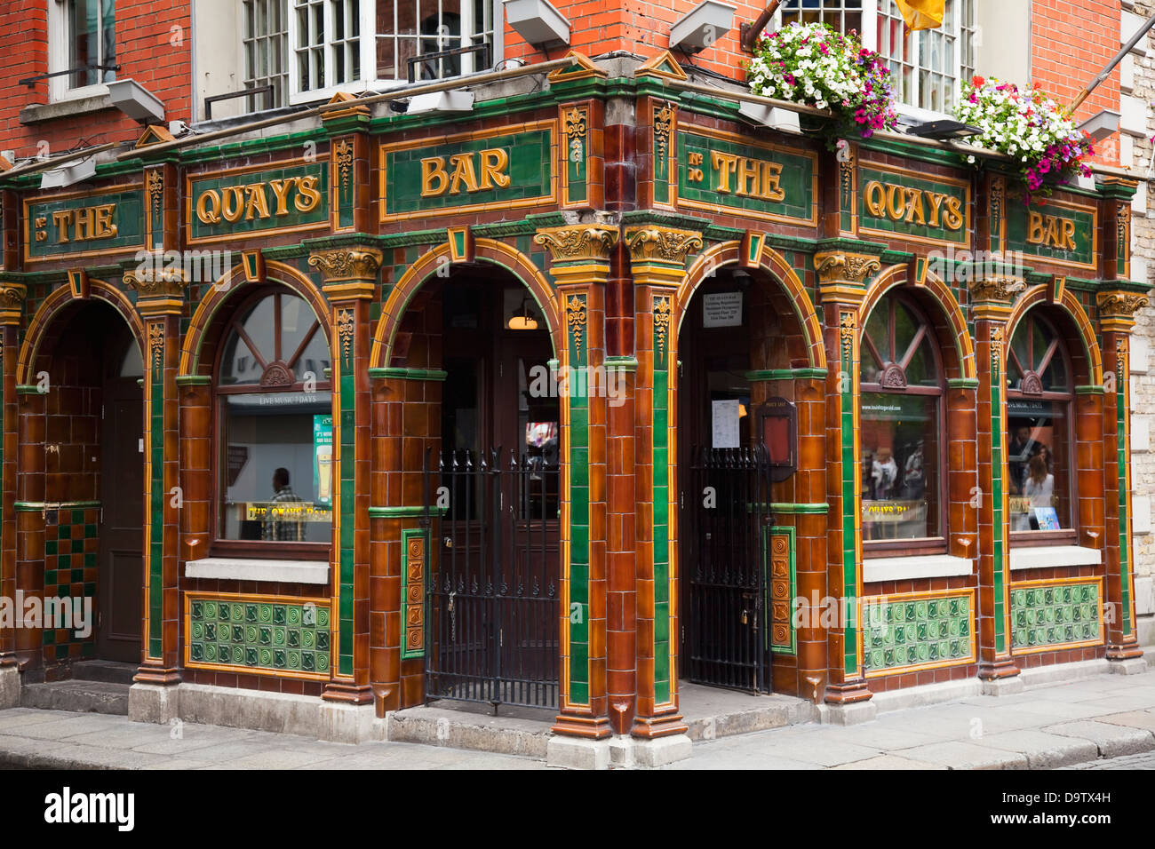 The quays bar on the corner;Dublin city county dublin ireland Stock Photo Alamy