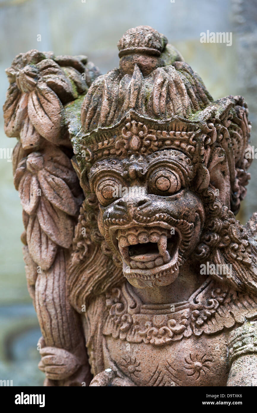 Indonesia, Bali, Ornate monster statue at Ulun Danu temple Stock Photo -  Alamy