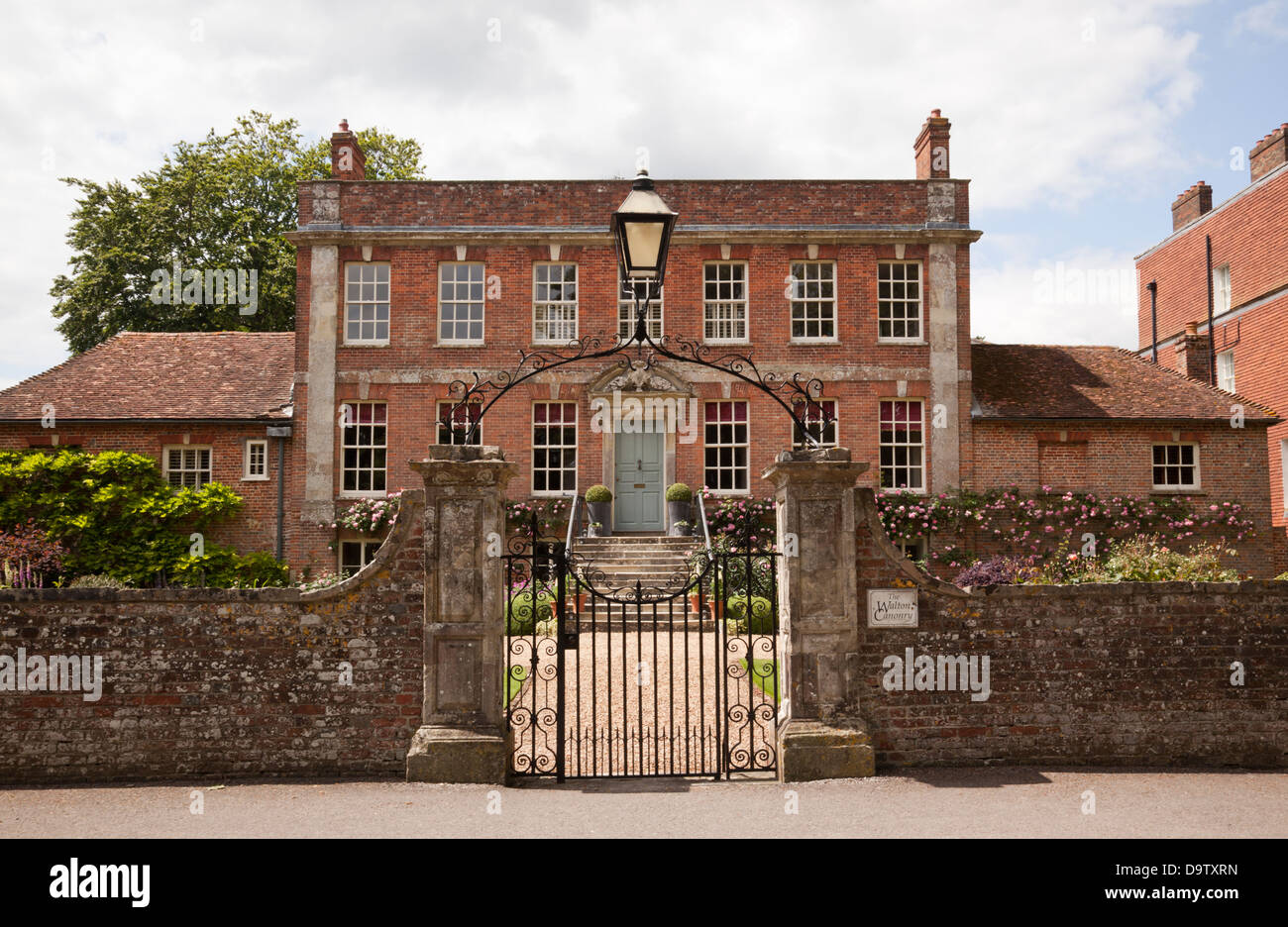 The Walton Canonry, Cathedral Close, Salisbury, Wiltshire,  England, UK Stock Photo