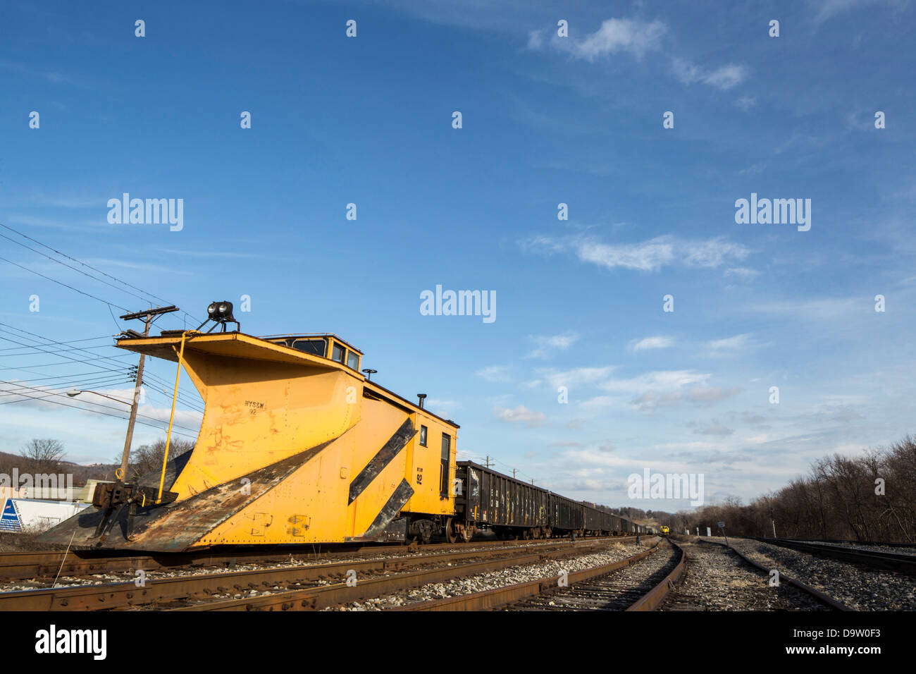 Snow Plow Train High Resolution Stock Photography and Images Alamy