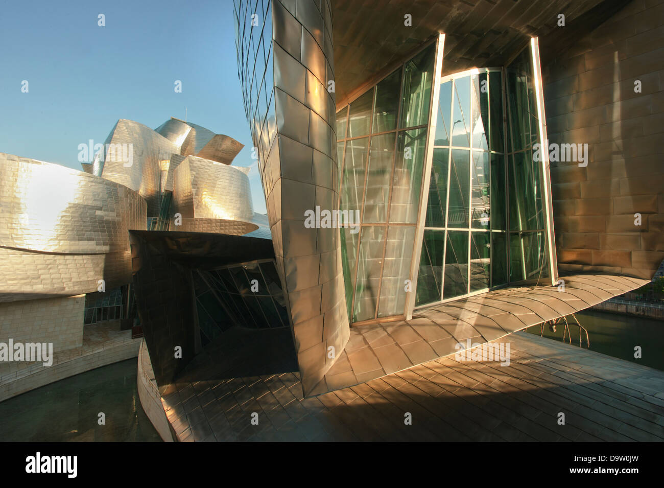 Guggenheim Museum, Bilbao, Spain, Architect : Frank Gehry Stock Photo