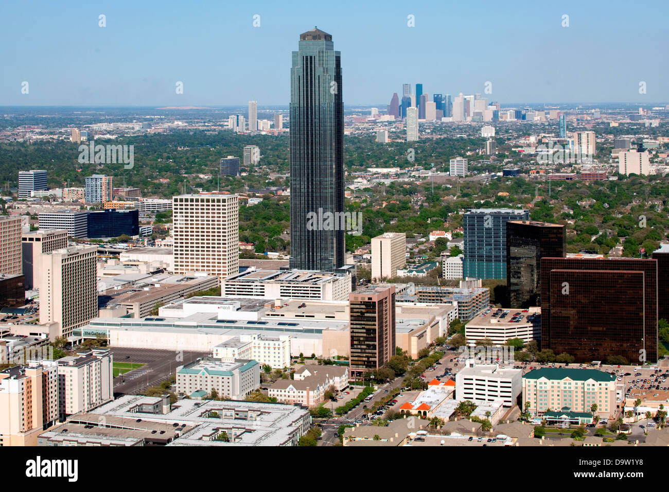 Houston galleria skyline hi-res stock photography and images - Alamy