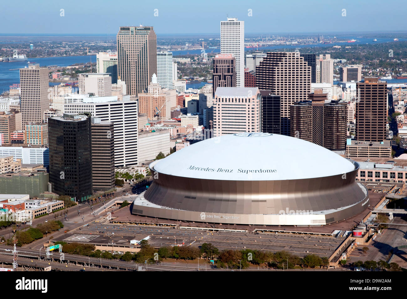 New Orleans Saints Panoramic Picture - Caesars Superdome Decade