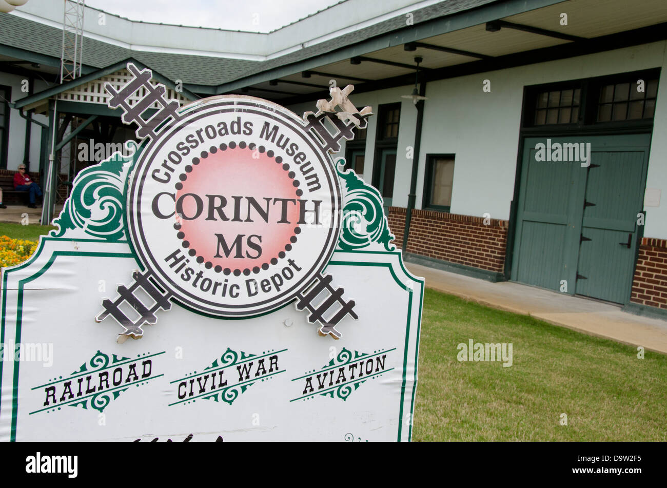Mississippi, Corinth. Crossroads Museum Stock Photo Alamy