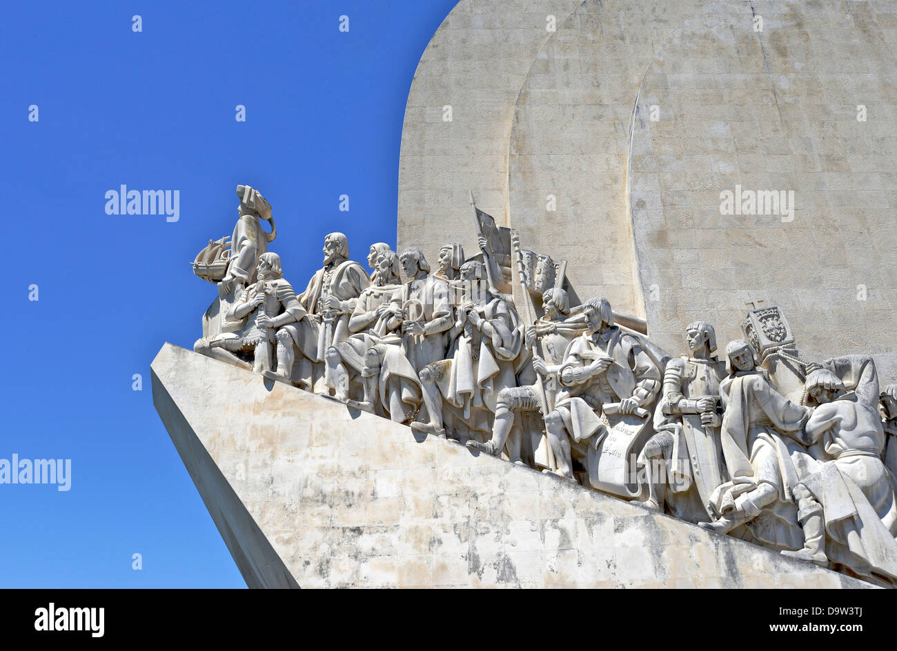 Discovery monument Lisbon Portugal Stock Photo