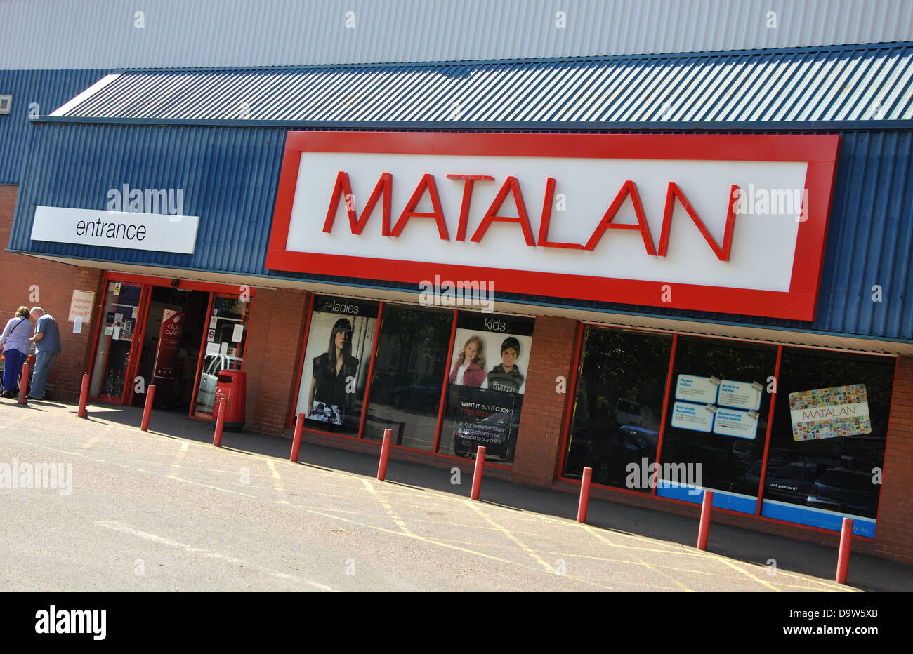 Matalan store, Churchgate, Leicester, England, UK Stock Photo