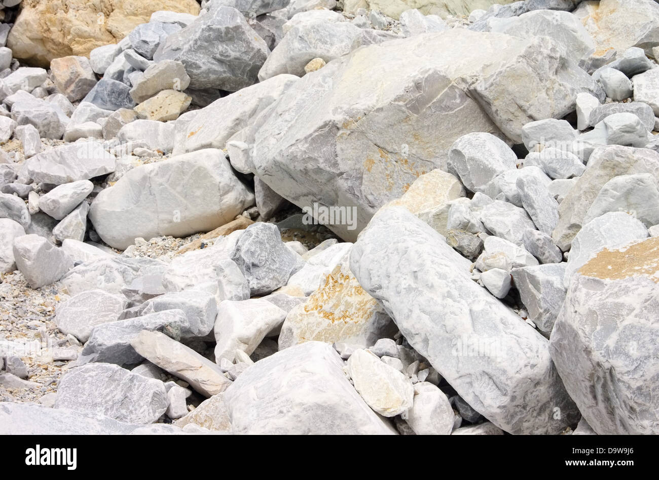 Carrara Marmor Steinbruch - Carrara marble stone pit 27 Stock Photo