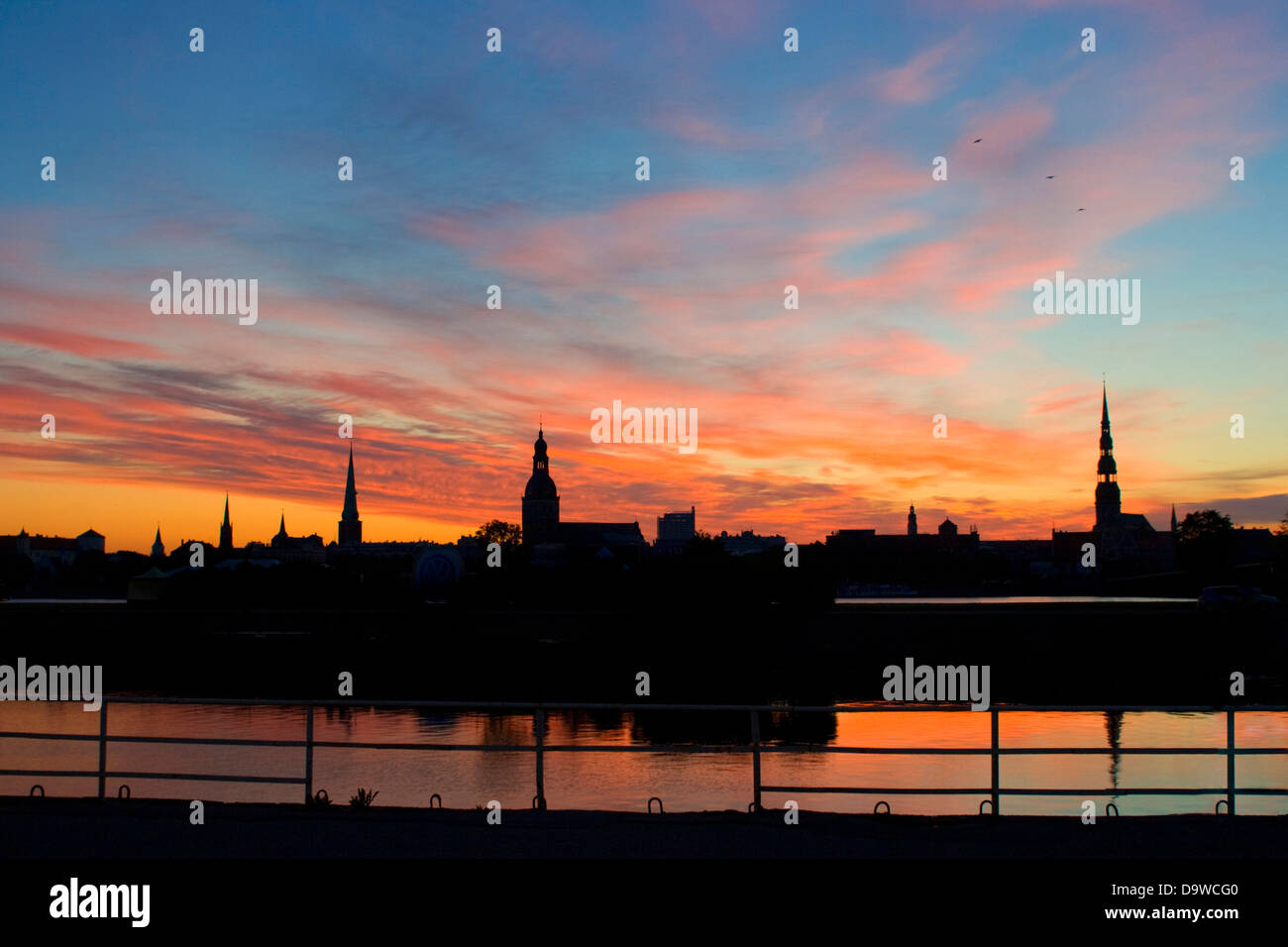 Old riga night hi-res stock photography and images - Alamy